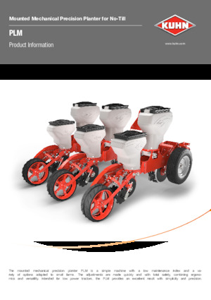 Seminatrici Kuhn PLM 4000