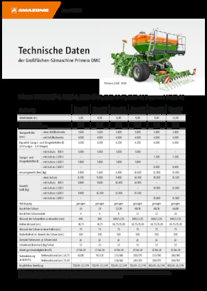 Seminatrici Amazone Primera DMC 3000