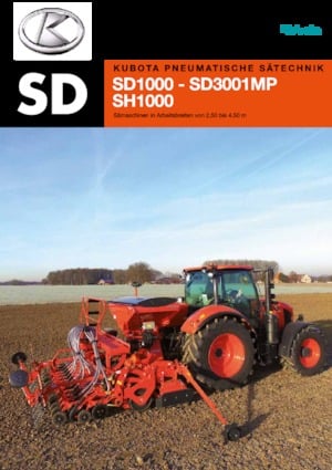 Seminatrici Kubota SD3301MP e-bas