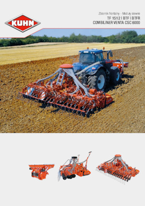 Seminatrici Kuhn Venta TF 1512 IsoBus Vario 