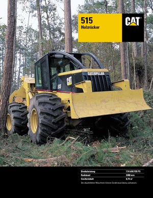 Trattori forestali speciali Caterpillar 515