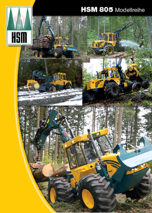 Trattori forestali speciali HSM 805 H
