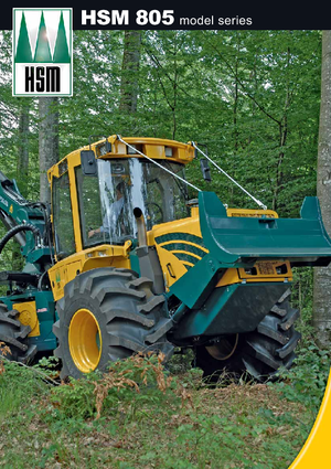 Trattori forestali speciali HSM 805 HD