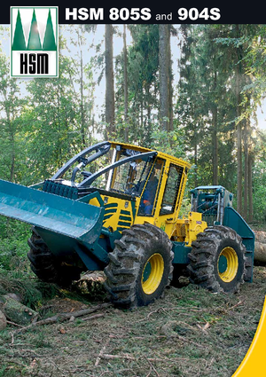 Trattori forestali speciali HSM 805 S