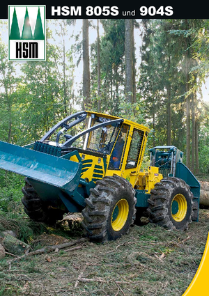 Trattori forestali speciali HSM 805 S