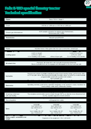 Trattori forestali speciali Pfanzelt Felix 214.5 V