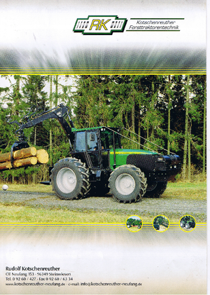 Trattori forestali speciali Kotschenreuther Profi 6820