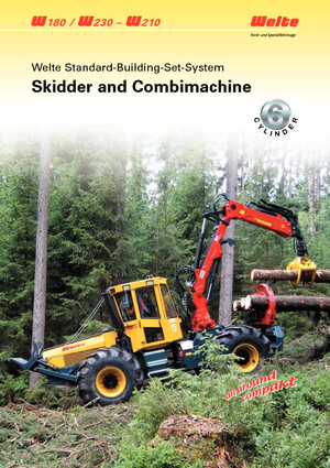 Trattori forestali speciali Welte W 130 K