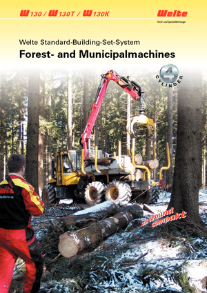 Trattori forestali speciali Welte W 130