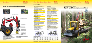 Trattori forestali speciali Welte W 130 K