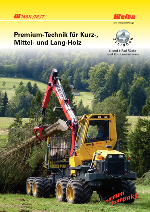 Trattori forestali speciali Welte W 140 K
