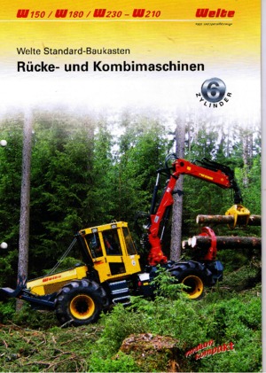 Trattori forestali speciali Welte W 150