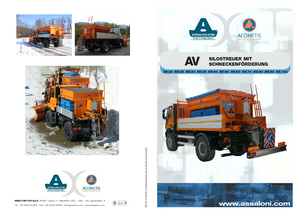 Spanditrici a montaggio esterno Assaloni AV 80