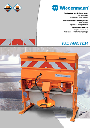 Spanditrici a montaggio esterno Wiedenmann Ice Master DUO 200