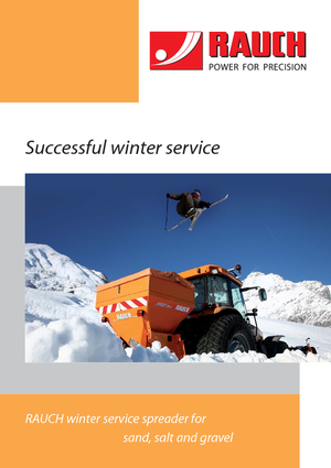 Spanditrici a montaggio esterno Rauch SA 121 R