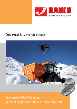 Spanditrici a montaggio esterno Rauch SA 121 R