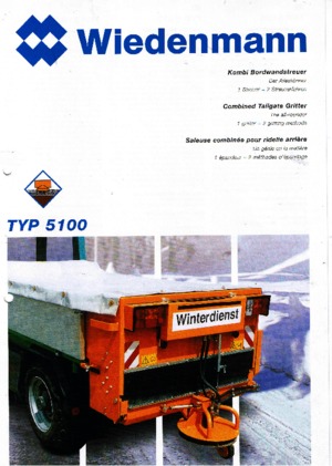 Spanditrici a montaggio esterno Wiedenmann 5100