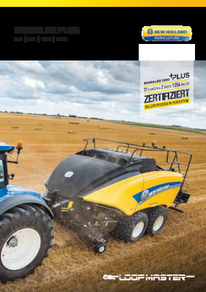 Presse per grandi imballaggi + Presse ad alta pressione New Holland BB 890 Plus