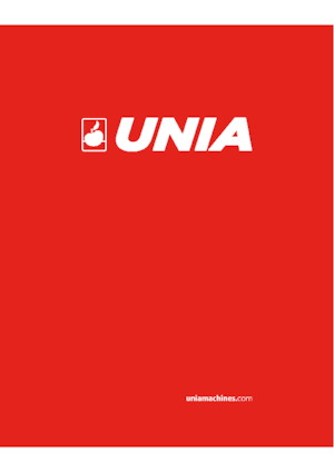 Presse per grandi imballaggi + Presse ad alta pressione Unia Kostka
