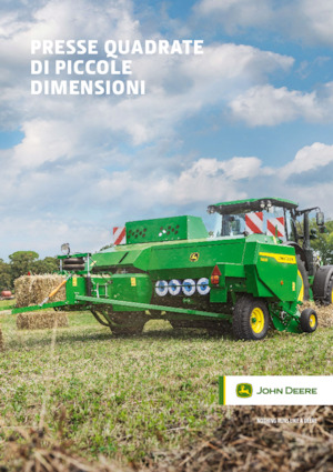 Presse per grandi imballaggi + Presse ad alta pressione John Deere S200