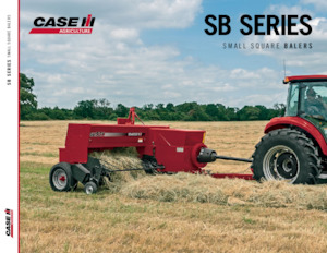 Presse per grandi imballaggi + Presse ad alta pressione Case IH SB 531