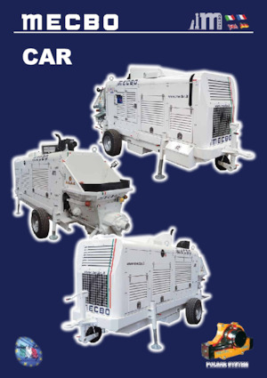 Pompe per calcestruzzo fisse Mecbo Car P6.110