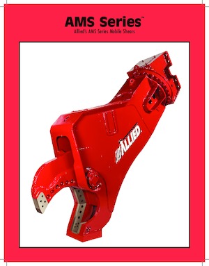 Multiprocessori idraulici (Cesoie) Allied AMS 50 Throat