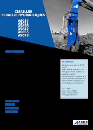 Multiprocessori idraulici (Cesoie) Arden AS042