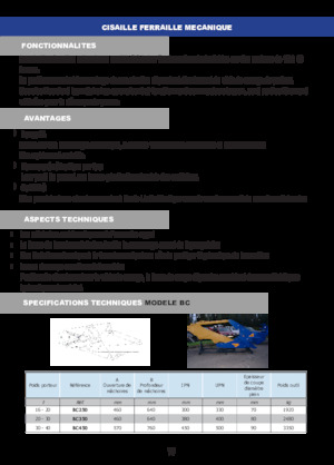 Multiprocessori idraulici (Cesoie) Arden BC 250