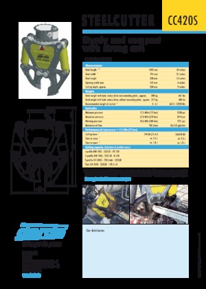 Multiprocessori idraulici (Cesoie) Darda CC420 S
