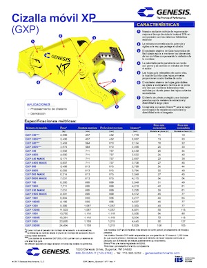 Multiprocessori idraulici (Cesoie) Genesis GXP 700R