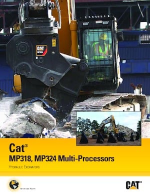 Pinza frantumatrice Caterpillar MP324S 