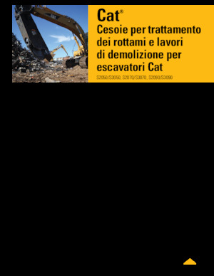 Multiprocessori idraulici (Cesoie) Caterpillar S2070