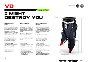 Multiprocessori idraulici (Cesoie) VTN VD10 