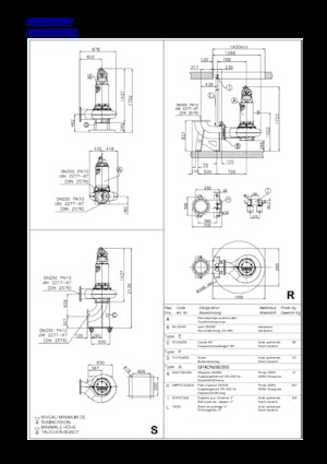 Pompe fognarie Faggiolati G818 R3C4-V105AA2