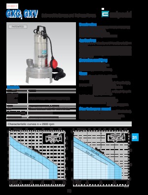 Pompe fognarie Calpeda GXC 40-13