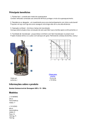Pompe fognarie ABS-Pumpen J 15 D