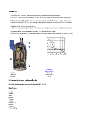 Pompe fognarie ABS-Pumpen J 405 HD