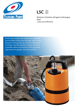 Pompe fognarie Tsurumi-Pumpen LSC1.4S2