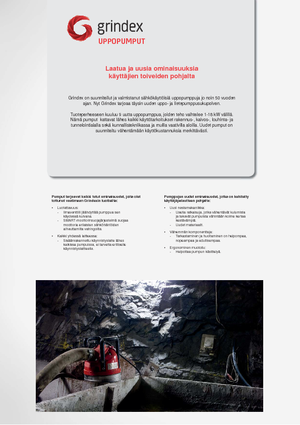 Pompe fognarie Grindex Master SH