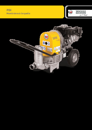 Pompe fognarie Wacker Neuson PDI 3A