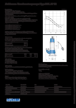 Pompe autoadescanti per acque torbide Sulzer JS 12 D 114