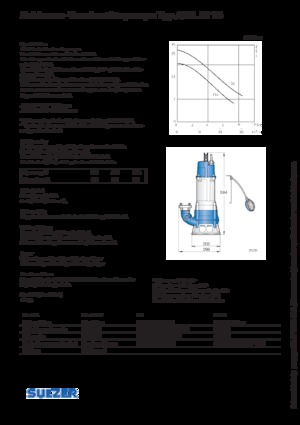Pompe autoadescanti per acque torbide Sulzer JS 15 D 126