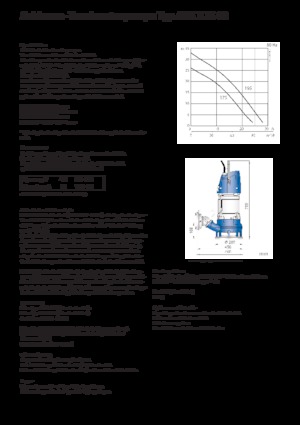Pompe autoadescanti per acque torbide Sulzer XJS 80 D 195