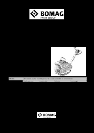 Piastre vibranti reversibili Bomag BPR 40/60 D