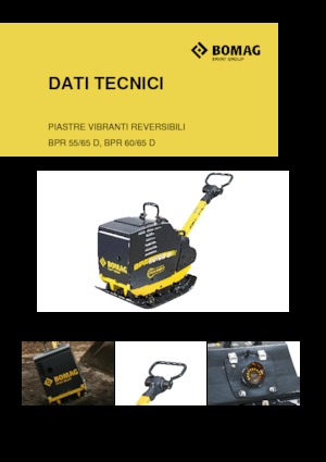 Piastre vibranti reversibili Bomag BPR 55/65 D