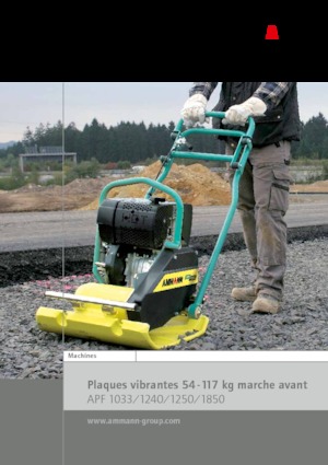 Piastre vibranti monodirezionali Ammann APF 1240