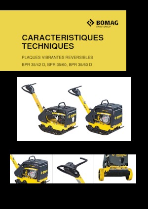 Piastre vibranti reversibili Bomag BPR 35/60