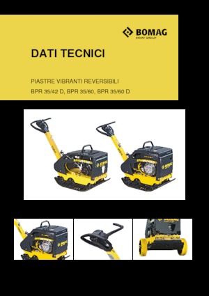 Piastre vibranti reversibili Bomag BPR 35/60