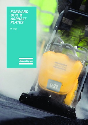 Piastre vibranti monodirezionali Atlas Copco LF 130